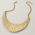 18K Gold-Plated Golden Goddess Collar Necklace