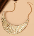 18K Gold-Plated Golden Goddess Collar Necklace