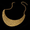 18K Gold-Plated Golden Goddess Collar Necklace